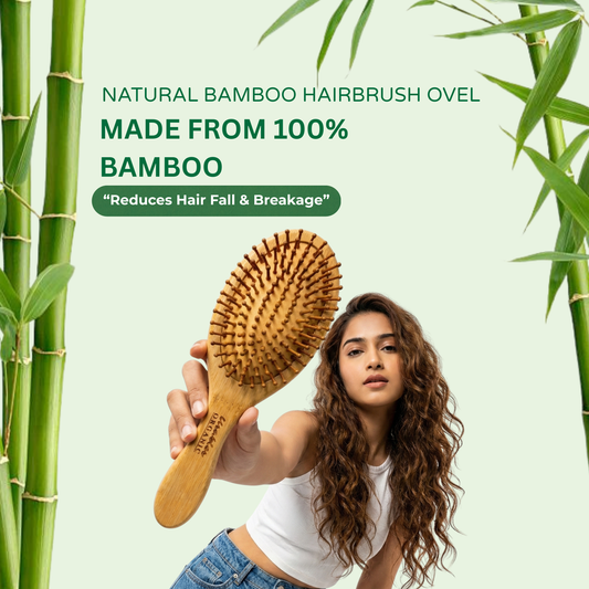 Eco-Friendly Bamboo Hair Brush – A Natural Choice for Healthy Hair