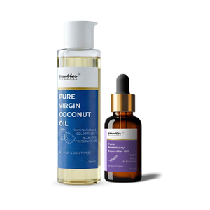 Hair Growth Essential Duo: Rosemary Oil & Coconut Oil