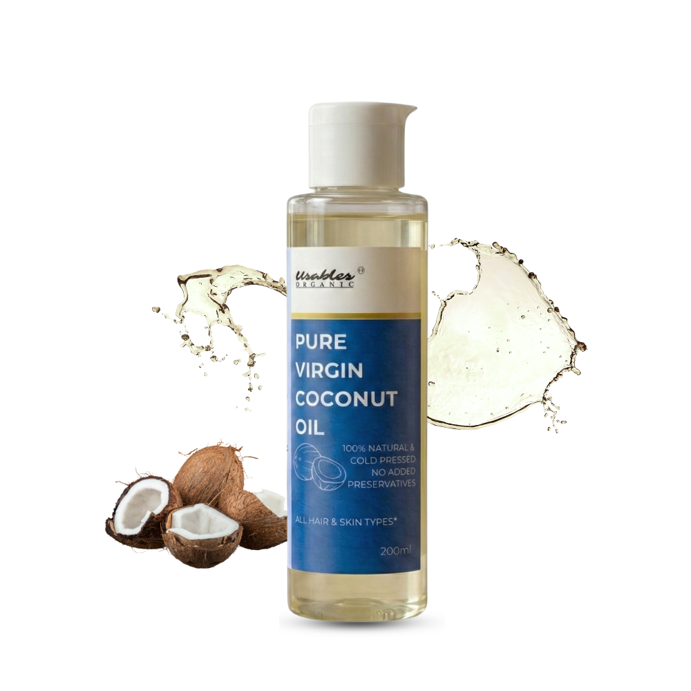 100% Pure Virgin Coconut Oil  for Hair & Skin 200 ml