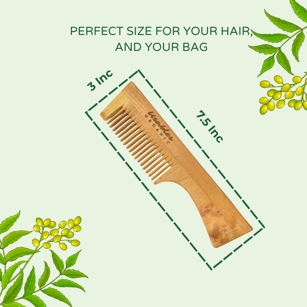 handle teeth neem comb new wide teeth neem comb new 5