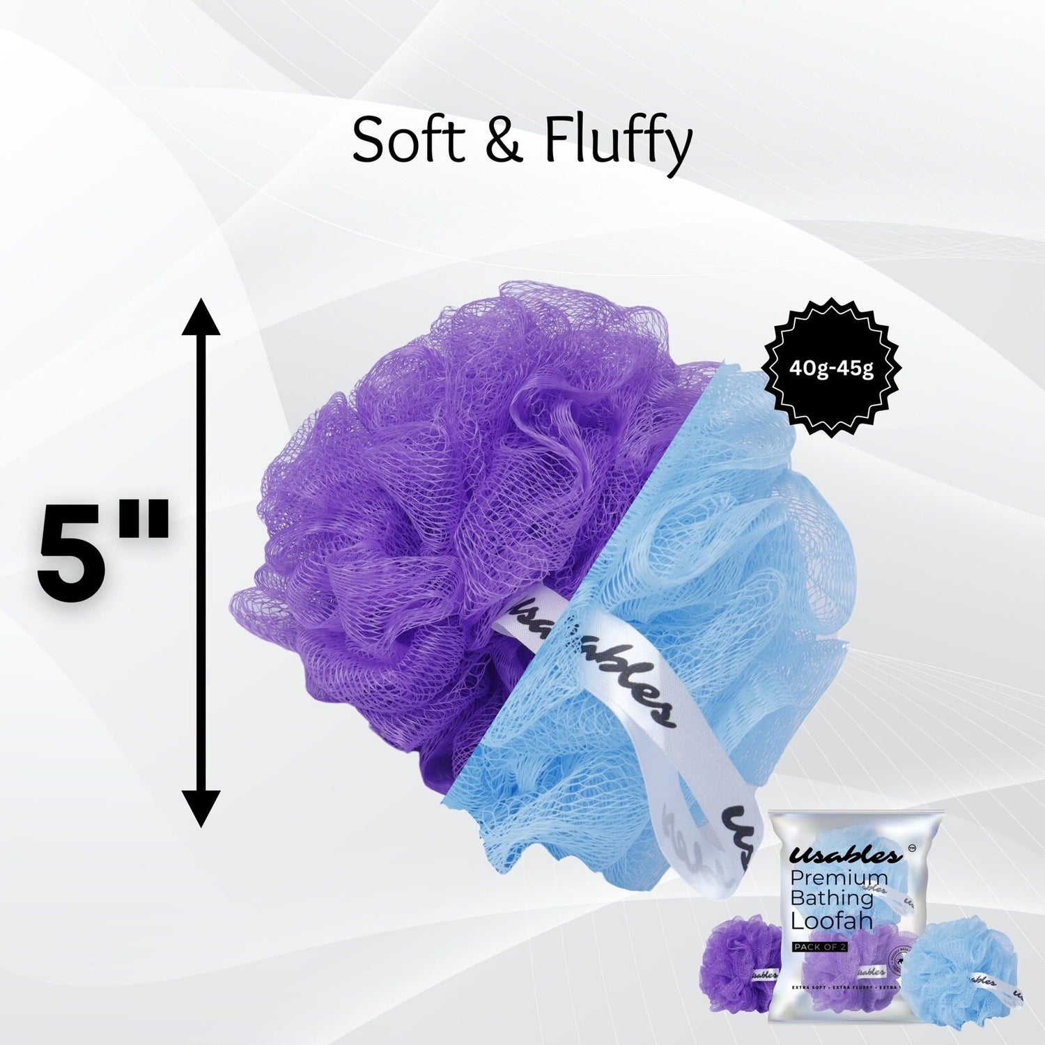 loofah blue & purple 2