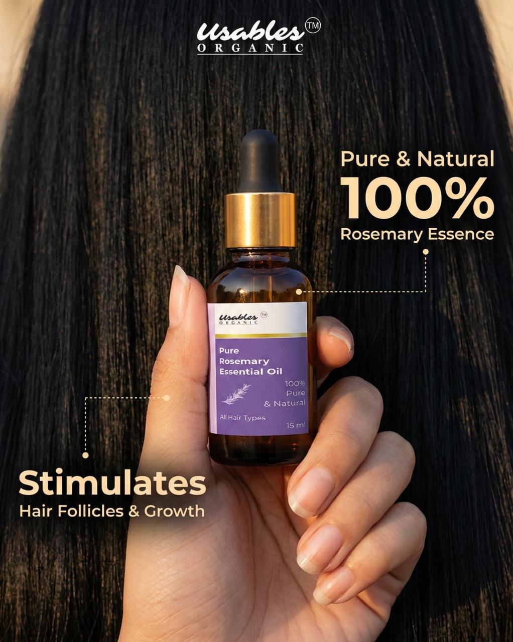 Pure Rosemary Essential Oil 15ml
