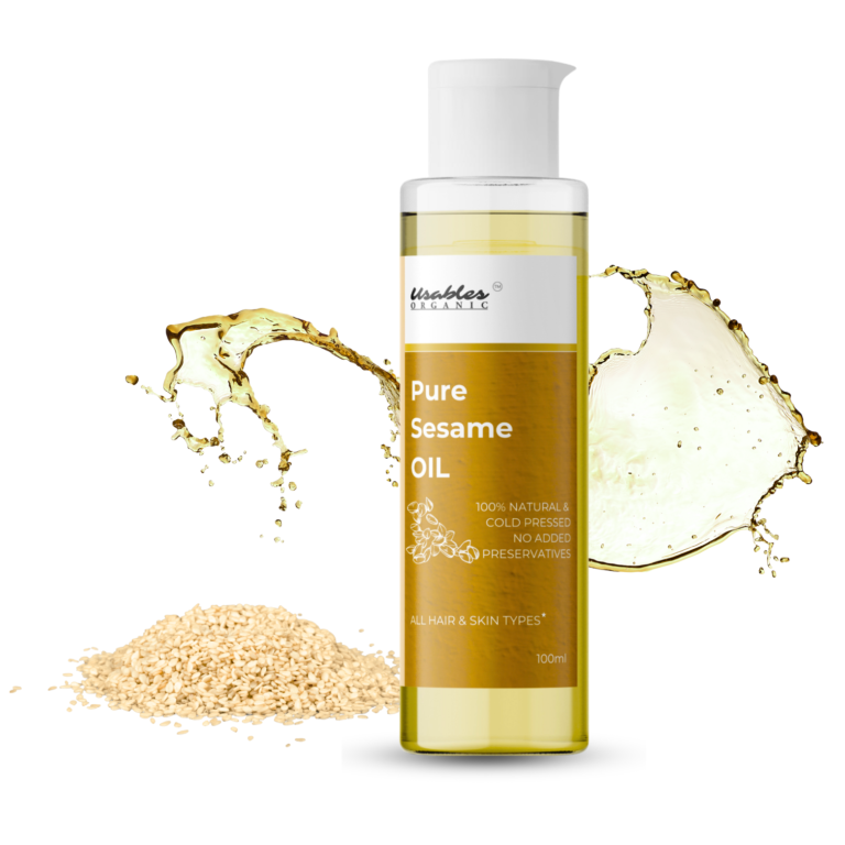 Cold Pressed Pure Sesame Oil