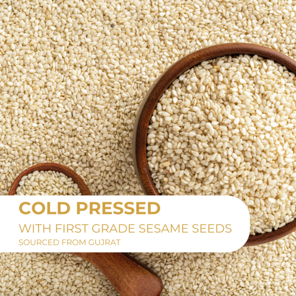 Cold Pressed Pure Sesame Oil 100 ml - Image 5