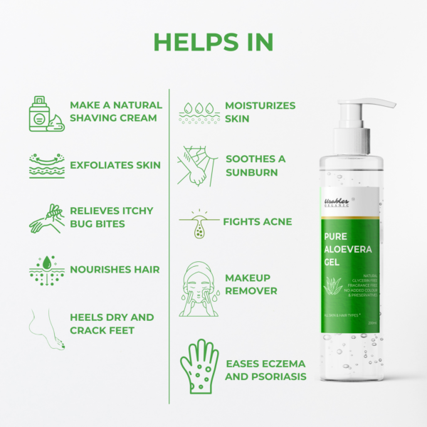 Pure Aloe Vera Gel 200 ml - Image 3