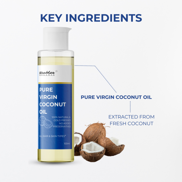 Cold Pressed Virgin Coconut Oil 100 ml - Image 2