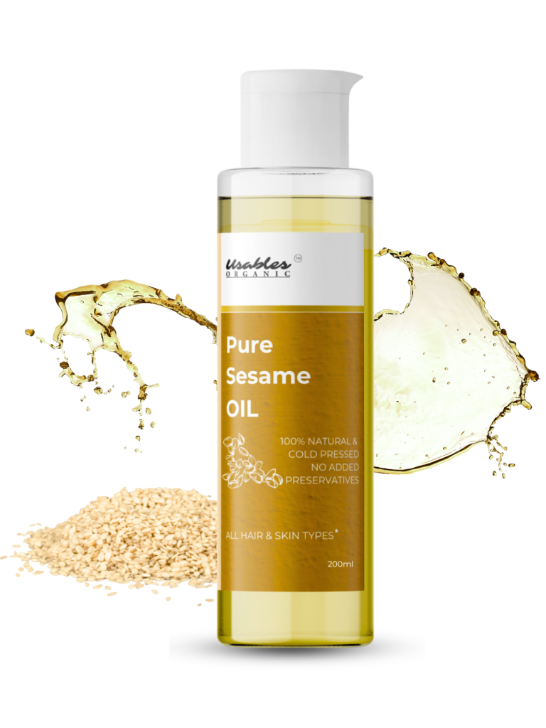 Cold Pressed Pure Sesame Oil