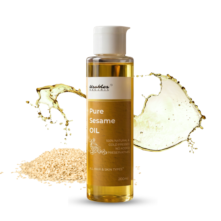 Cold Pressed Pure Sesame Oil