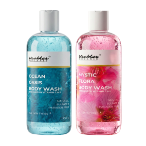 Bodywash Explorer Set: Ocean Oasis & Mystic Flora Duo (300ml + 300ml)