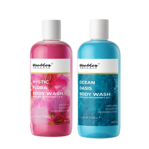 Body Wash Explorer Set: Ocean Oasis & Mystic Flora Duo (300ml + 300ml)