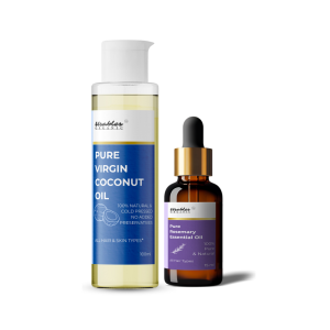 Hair Growth Essential Duo: Rosemary Oil & Coconut Oil
