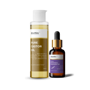 Deep Nourishment Duo: Rosemary Oil & Castor Oil