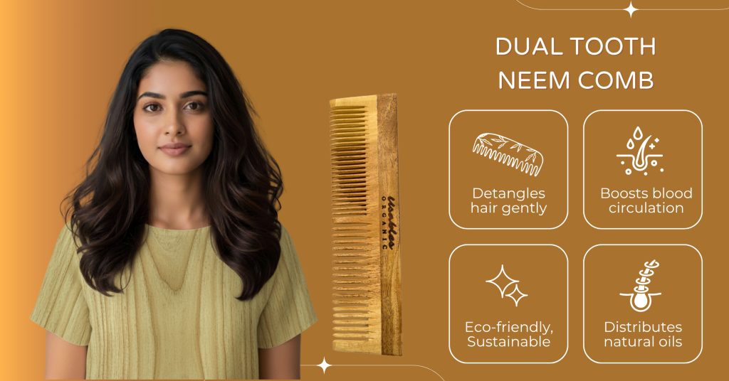 dual teeth neem comb graphic 1
